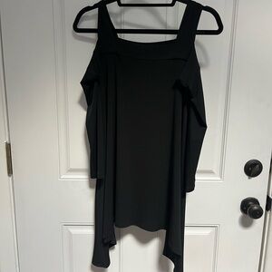 Clara sun woo black tunic could shoulder size medium
